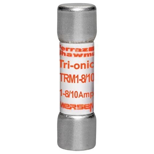 Ferraz/Shamwut/Mersen TRM-1-8/10, 1.8Amp (1.8A) 250V Slow Blow Midget Cartridge Fuse