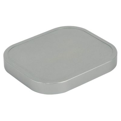 Haoge Square Metal Cover Cap for Haoge Specific Square Lens Hood Silver