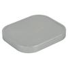 Haoge Square Metal Cover Cap for Haoge Specific Square Lens Hood Silver view 1