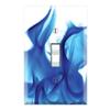 Graphics Wallplates - Blue Flame - Single Toggle Wall Plate Cover view 1