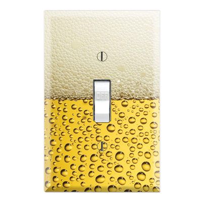 Graphics Wallplates - I Love Beer - Single Toggle Wall Plate Cover