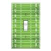 Graphics Wallplates - Football Field - Single Toggle Wall Plate Cover view 1