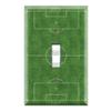 Graphics Wallplates - Soccer Field - Single Toggle Wall Plate Cover view 1