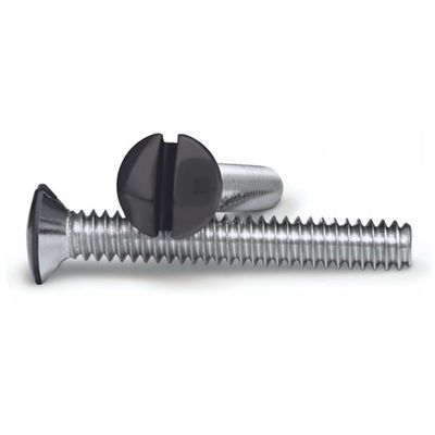 AMERELLE Black 1 Inch Wallplate Screws
