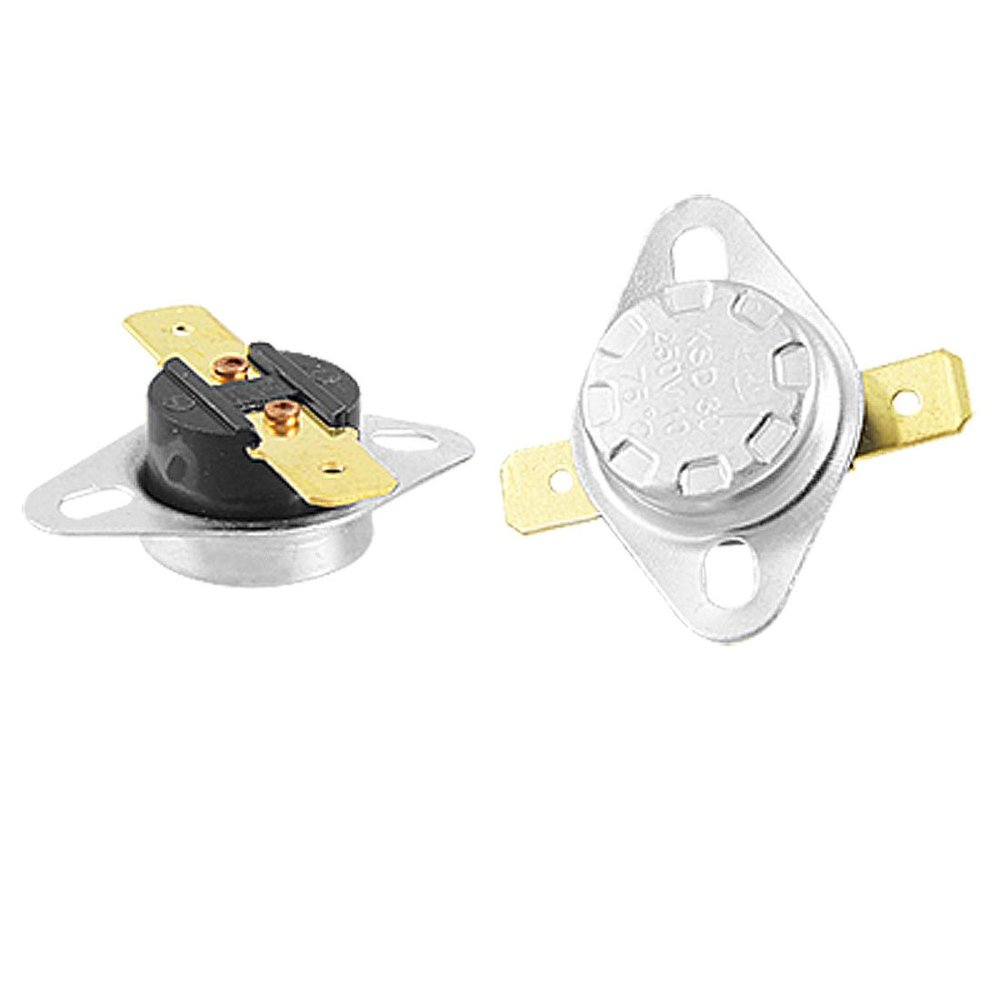 uxcell KSD301 250V 10A Temperature Control Switch Thermostat 75C Celsius
