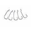 Lunker City Fishing 3/0 Texposer Hook 5 Pack Vertical Gap Bend Steel Black Nickel Extra Long Needle Point for Soft Plastic Bass Lure Stick Baits - 3/0, 5 Hooks view 1