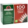 Holiday Essence Clear Christmas Lights Green Wire, 100 Incandescent Mini String Lights Set for Indoor Outdoor Holiday Lighting Decoration, Christmas Tree Lights, Static Flashing UL Certified view 2