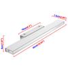 LUMINTURS 9W LED Acrylic Wall Sconce Light Fixture Makeup Mirror Lamp SMD 2835 Washroom Hotel Warm White view 2