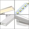 LUMINTURS 9W LED Acrylic Wall Sconce Light Fixture Makeup Mirror Lamp SMD 2835 Washroom Hotel Warm White view 4