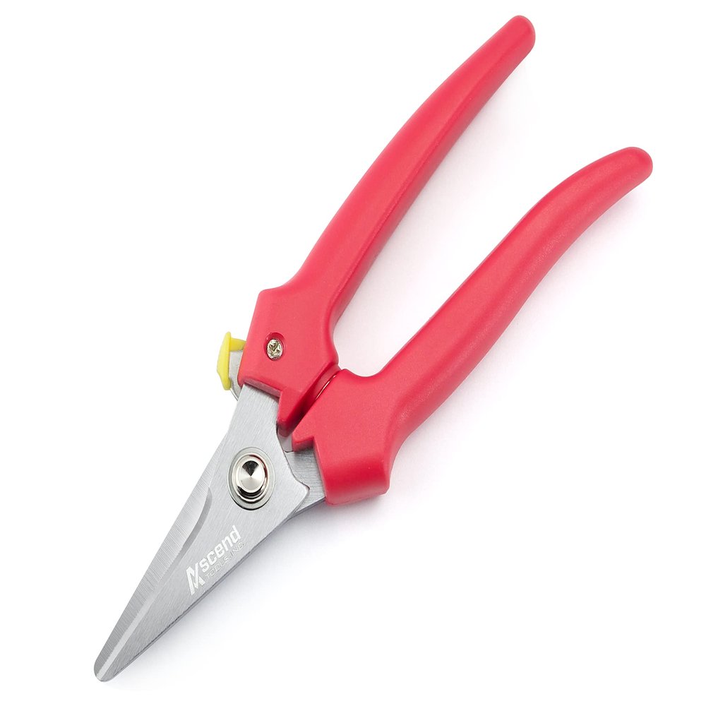 Ascend Tools 5-3/4 inch Carbon Steel Cutter - Kevlar, Dyneema, Vectran, Spectra, Technora, Nomex, Innegra, Dacron, Fiberglass, Carbon Fiber, Breathers fiber cable
