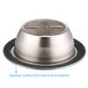 TORCHSTAR 6-Pack 6 Inch Recessed Light Trim, Step Baffle, Satin Nickel view 4