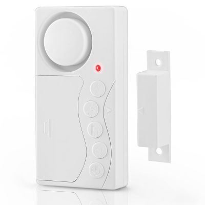 WSDCAM Freezer Door Alarm with Delay When Left Open, 3/15/30/60 Seconds Adjustable Delay Refrigerator Wireless Fridge Alarm Door Open Loud 108 dB