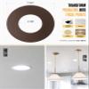 The Can Converter R56 Recessed Can Light Conversion Kit w/ 7" Flat Ceiling Medallion - Home Improvement for 5" & 6" Cans, Converter Kit for Fan & Light Fixture, UL Certified, Oil Rubbed Bronze view 4