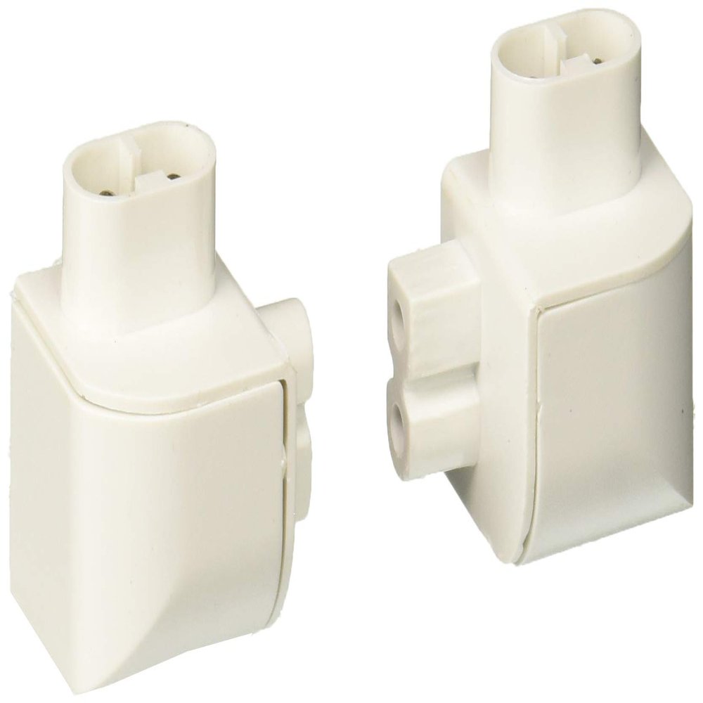 DALS Lighting 6000-ACCLR Kit of Left & Right L Connectors for Powerled Linears Modern Kit of Left & Right L Connectors for Powerled Linearsblack