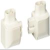 DALS Lighting 6000-ACCLR Kit of Left & Right L Connectors for Powerled Linears Modern Kit of Left & Right L Connectors for Powerled Linearsblack view 1