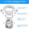 POCKETMAN 10 Pack, 110V 4W Dimmable LED Ceiling Light Downlight,Warm White Spotlight Lamp Recessed Lighting Fixture,with LED Driver view 2