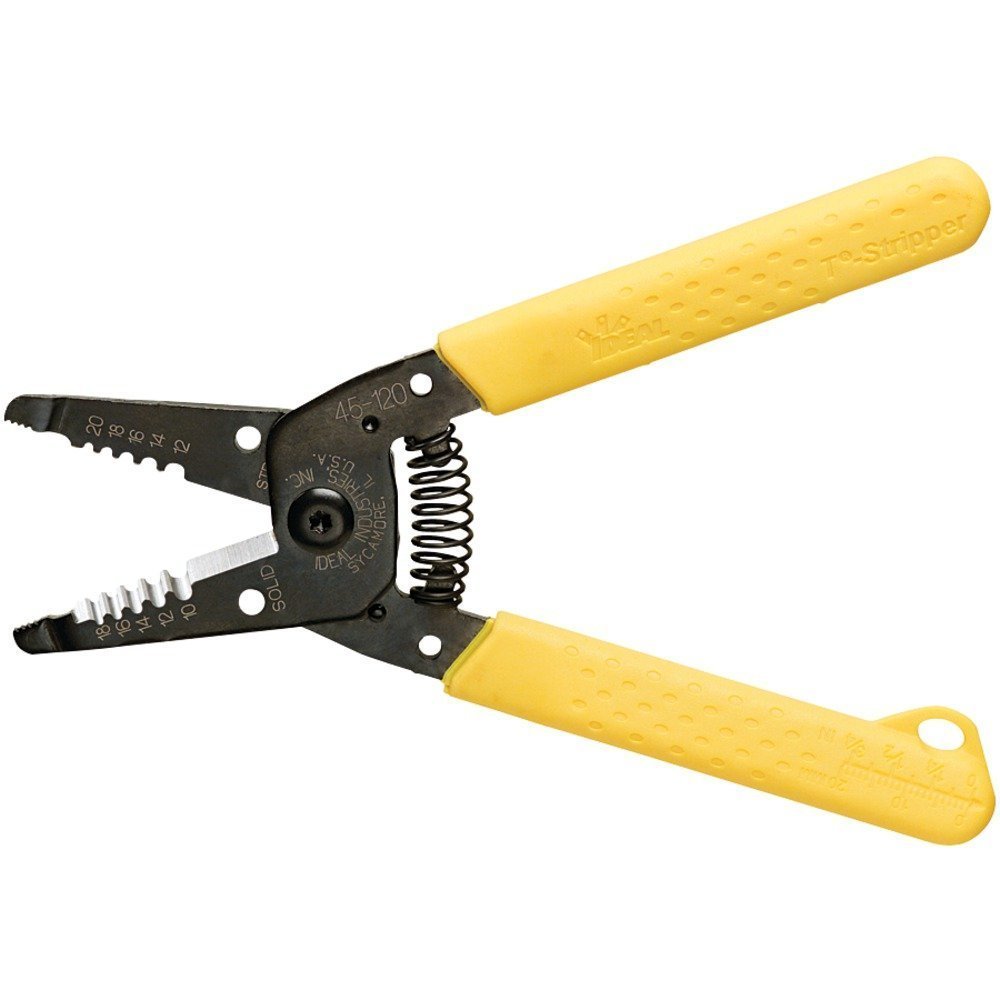 IDEAL 45-120 T(R) STRIPPER (FOR 10?18 SOLID & 12?20 STRANDED WIRES) (45-120) - by JAYBRAKE