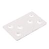 uxcell 60 x 38mm Stainless Steel Flat Mending Repair Plate Connector Bracket view 1