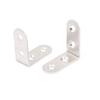 uxcell 40mmx40mm L Shape Shelf Corner Brace Right Angle Bracket Support 2pcs view 1