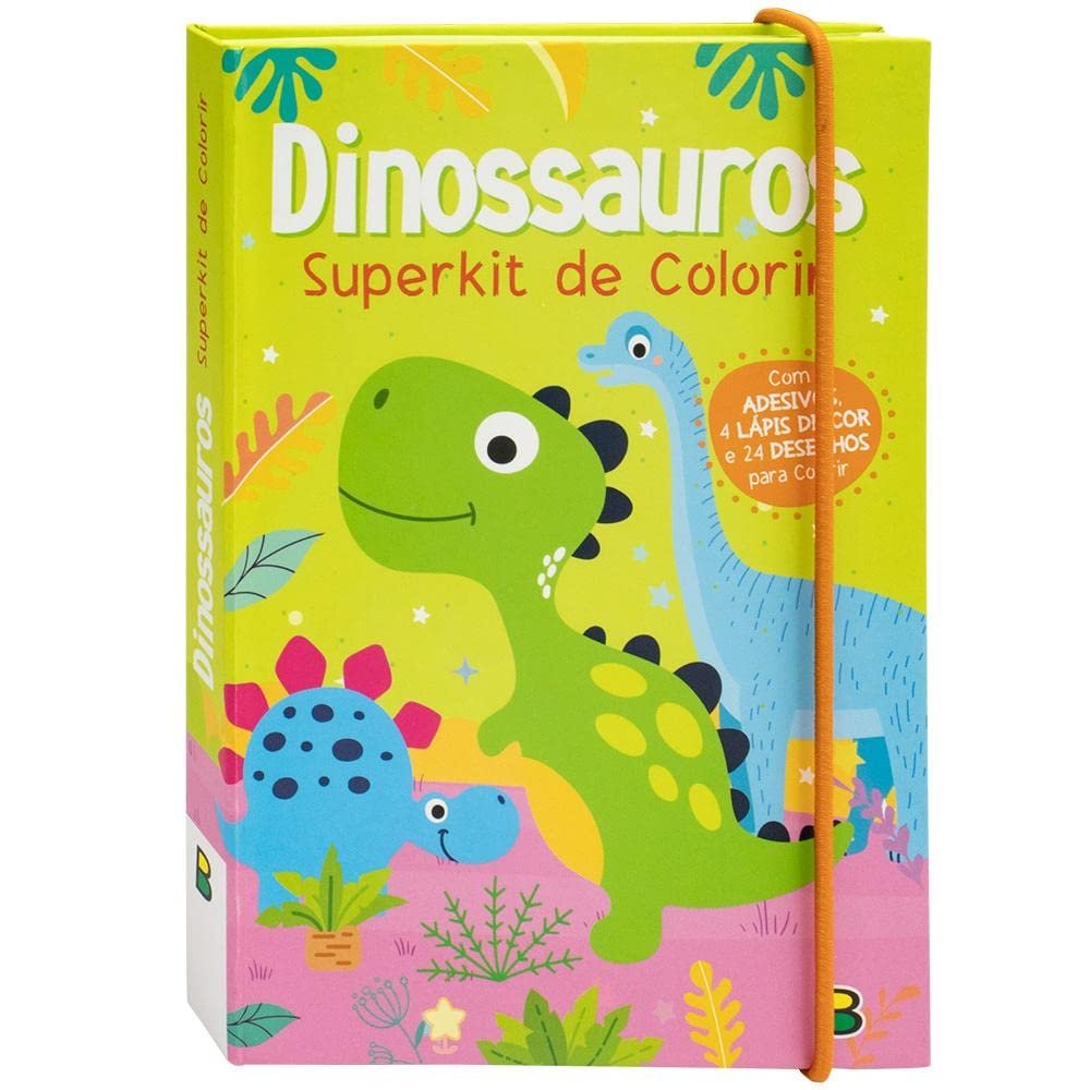 dinosaursauros all livro coloring superkit