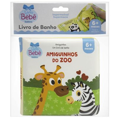 AMIGUINHOS DO ZOO COLECAO AMIGUINHOS UM LIVRO DE BANHO