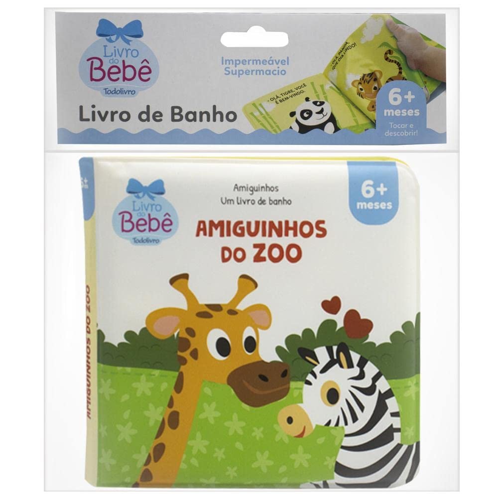 AMIGUINHOS DO ZOO COLECAO AMIGUINHOS UM LIVRO DE BANHO