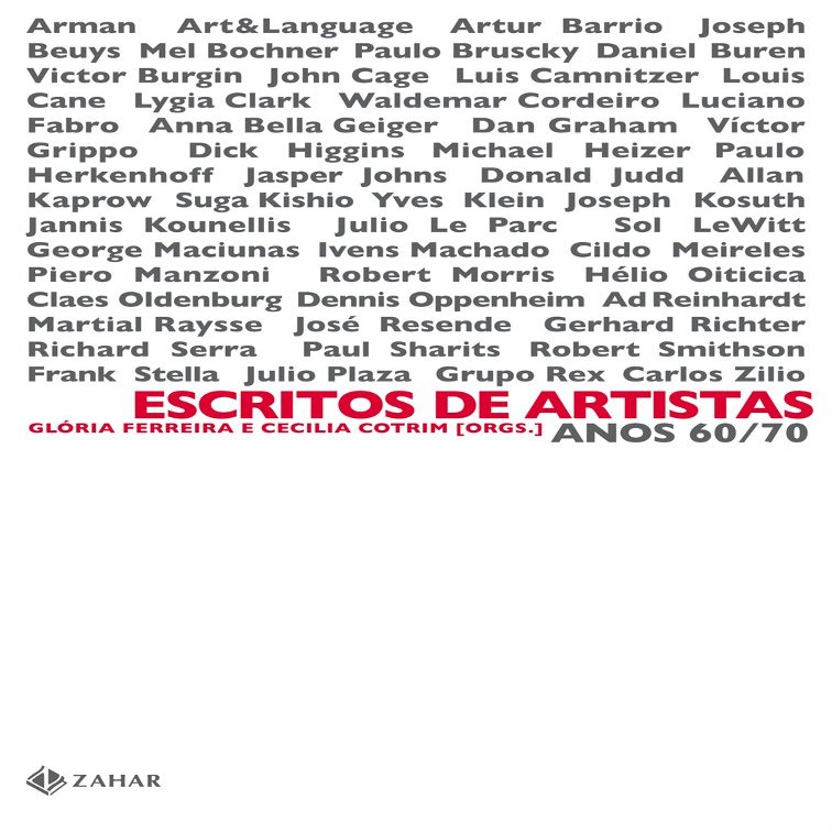 Escritos de Artistas: Anos 60 / 70 (Em Portugues do Brasil)