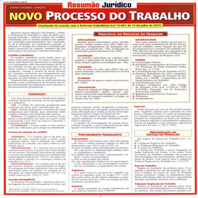 Novo Processo do Trabalho