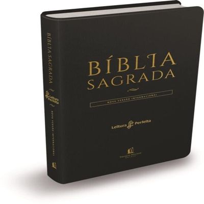 Biblia NVI. Leitura Perfeita - Capa Preta. Courotex (Em Portugues do Brasil)