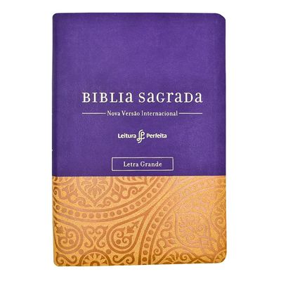 Sua Biblia - Letra grande - Roxa