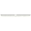 Builders Edge 060020665123 65 5/8" x 6" Classic Dentil Window Header 123, White view 1