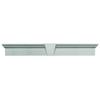 Builders Edge 060010965030 65 5/8" x 9" Flat Panel Window Header 030, Paintable view 1