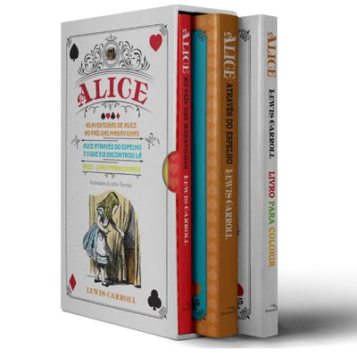 Alice no pas das maravilhas e Alice atravs do espelho + Alice para colorir