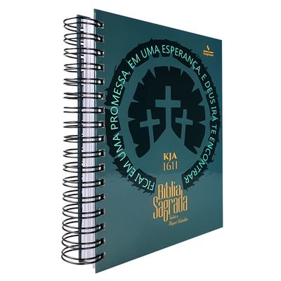 biblia sagrada anote king james 1611 capa dura espiral com