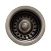 Whitehaus RNW35-PTR Basket Strainer 3 1/2-Inch, Pewter view 1