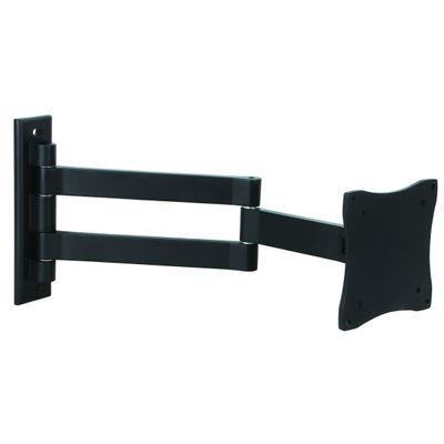 Full-Motion TV Wall Mount: 13"-27" Screens
