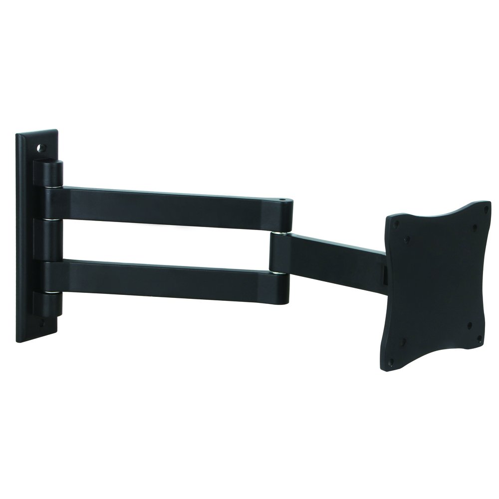 Full-Motion TV Wall Mount: 13"-27" Screens