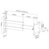 Full-Motion TV Wall Mount: 13"-27" Screens view 3