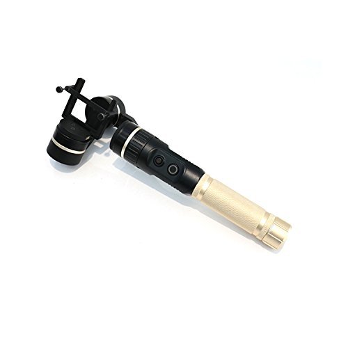 JTT Auto Follow 3-axis Handheld Gimbal for Gopro3 3+ Hero4 Action Camea Stablizer (Champaign Golden)