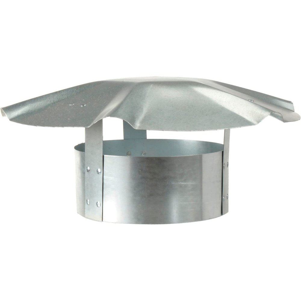 Speedi-Products EX-RCGU 06 6-Inch Diameter Galvanized Umbrella Roof Vent Cap
