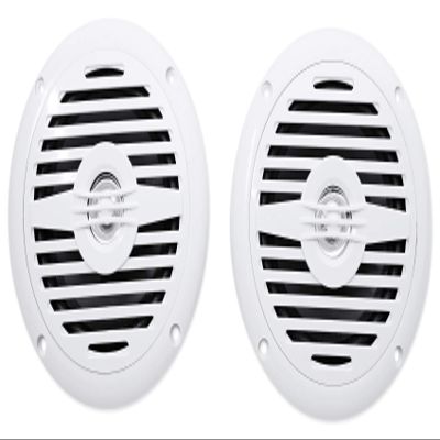 Rockville MS525W 5.25" 400W Marine Boat Speakers 4 Ohm, Waterproof IP56, 2-Way Audio, Anti-UV Build, Perfect for Boats and Outdoor Use (Pair)