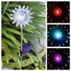 BIRUGEAR Solar Powered Sun Flower Garden Yard Stake Color Change Light - 2 Pcs view 1
