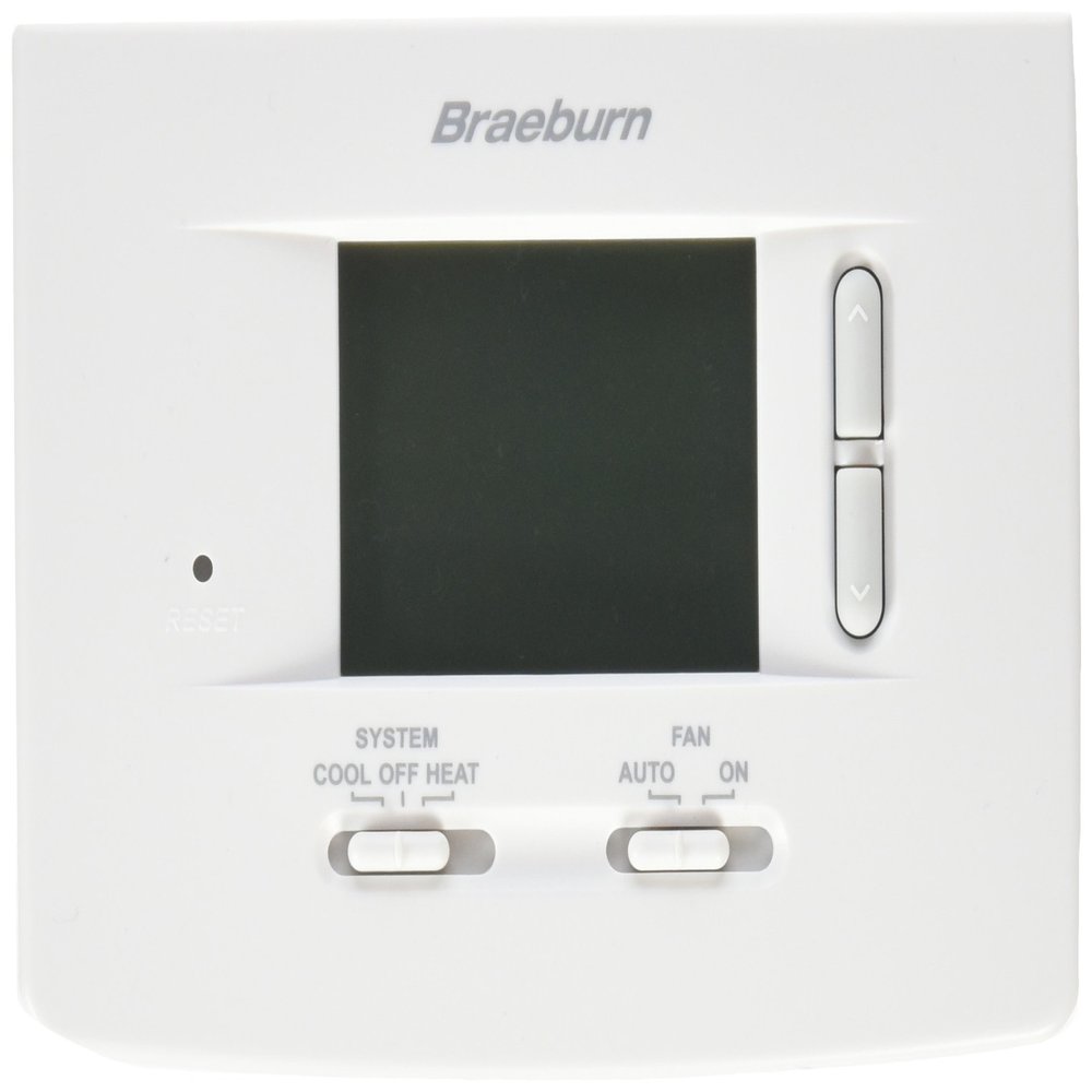 Braeburn 1020 Thermostat, Non-Programmable, 1H/1C