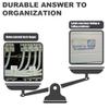 Mr-Label 2-3/4 Nylon Cable Zip Ties Tags Labels Marker  Write on | Self-Locking  with Free Printable Labels - for Wire Marking and Organizing (50, Five Assorted Color) view 3