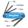 Park Tool WTK-2 - Essential Tool Kit Tool, Blue view 2