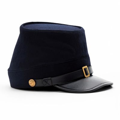 Blue Extra Large Historical Replica Civil War Wearable Kepi