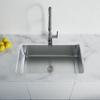 Dowell 10" Deep Undermount Single Bowl 30x18 Stainless Steel Kitchen Sink (16 Gauge, 6008 3018) view 3