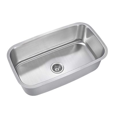 Dowell Undermount Stainless Steel Single Bowl Kitchen Sink (6001 3118)