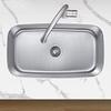 Dowell Undermount Stainless Steel Single Bowl Kitchen Sink (6001 3118) view 2