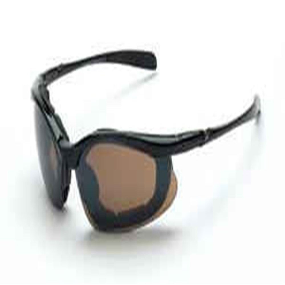 Vertex Cf 867Af Concept - Concept Hd Brown Flash Mirror Lens And A Black Frame - Foam Lined- Ansi Z87.1 Rated